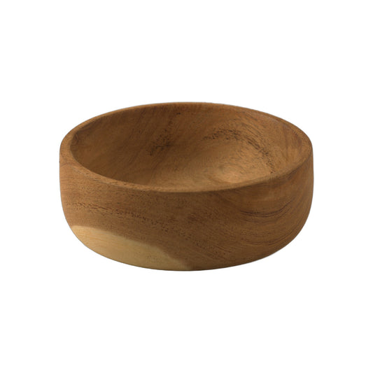 4-Inch Handmade Algarrobo Wooden Bowl – Artisan Crafted Serving Bowl