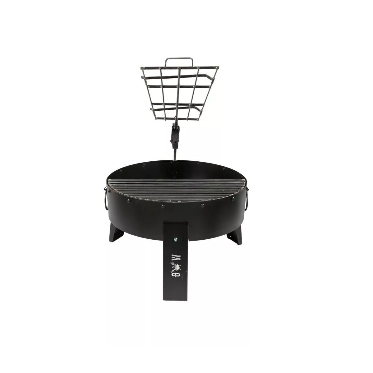 OpenFire Pit 75 Full Black – Heat-Resistant Black Coated Fire Pit