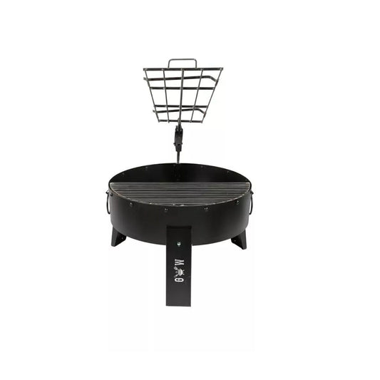 OpenFire Pit 75 Full Black – Heat-Resistant Black Coated Fire Pit