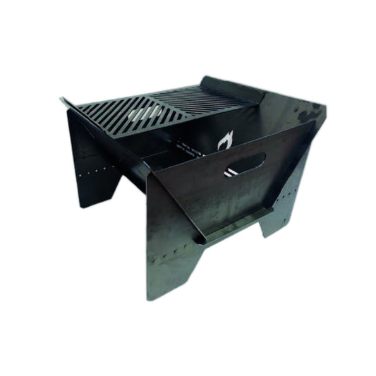 Phyros Outdoor Fire Pit with Grill Accessory – Multi-Functional Heating & Cooking