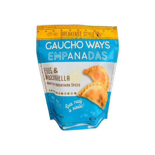 Gaucho Ways Empanadas – Eggs & Mozzarella (12 Pack)