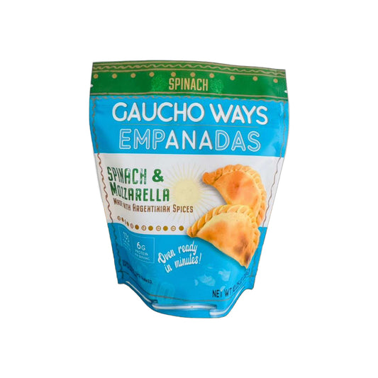 Gaucho Ways Empanadas – Spinach & Mozzarella (12 Pack)