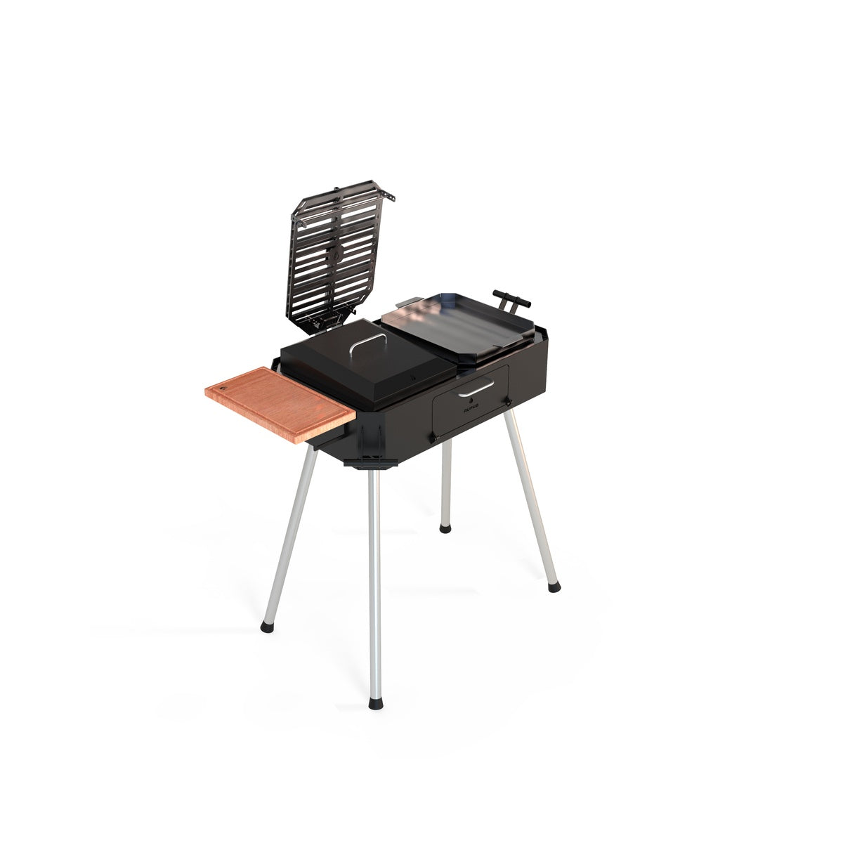 Austral Medium Portable Steel Grill – Reliable Outdoor Cooking Solution