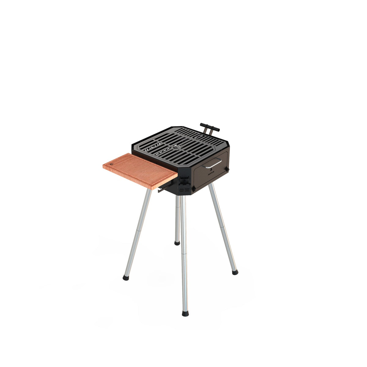 Zonda Standard Portable Grill – Classic Steel BBQ for Everyday Use