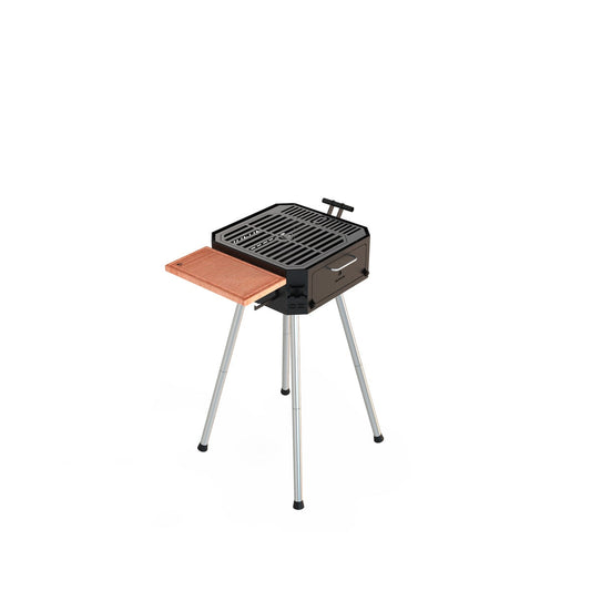 Zonda Standard Portable Grill – Classic Steel BBQ for Everyday Use
